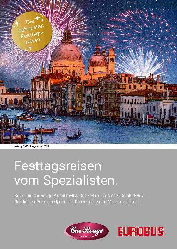 Festtagsreisen vom Spezialisten