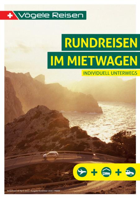 Vögele Reisen Mietwagen Rundreisen Ausgabe Dezember 2020